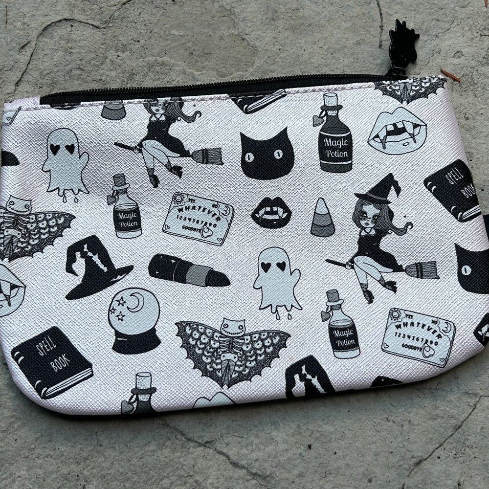 Ipsy x Valfre Halloween Themed Cosmetic Pouch